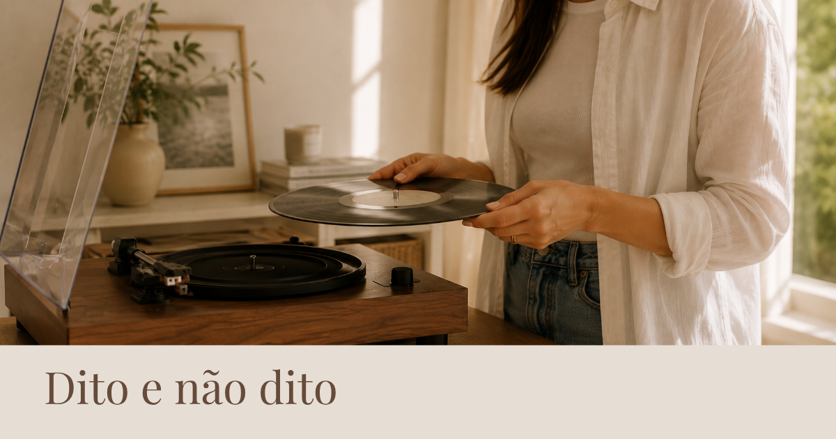 O som do silêncio