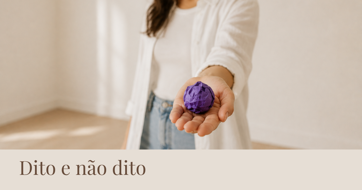 O tamanho da culpa